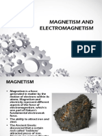 Magnetism and Electromagnetism