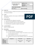 Standard Operating Procedure: Restricted Circulation (Draft)