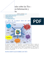 Mapas Mentales Sobre Las Tics