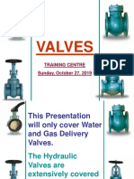 Valves: Training Centre Sunday, October 27, 2019