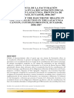 Incidencia de La Facturacion Electronica en La Recaudacion Fiscal de Latacunga