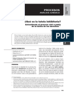 Tutela Inhibitoria y Tutela de Los Derec PDF