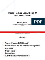 Generating Trace Files, Debug Logs, FND