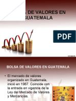 Bolsa de Valores en Guatemala