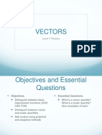 Vectors Scalars PPT