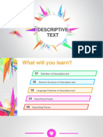 Descriptive Text