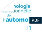 Technologie Fonctionnelle de L'automobile - Tome 1