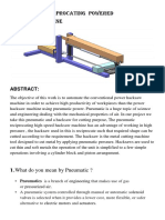 Pneumatic Reciprocating Powere Hacksaw Machine - Docx Final