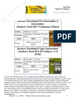 Business Benchmark Pre-Intermediate To Intermediate (Student's Book BEC Preliminary Edition)