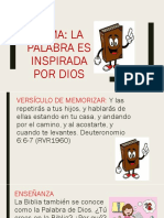 La Palabra Es Inspirada Por Dios