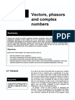 Vectors, Phasors and Complex Numbers