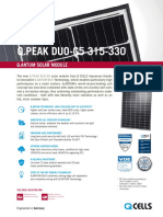 Hanwha Q Cells Data Sheet Qpeak Duo-G5 315-330 2018-03 Rev03 Na