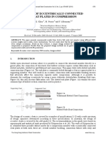 Design of Eccentrically Connected Cleat Plates in Compression