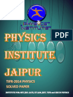 Tifr 2014 Solved Question Paper-1