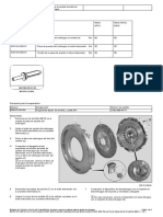 Desarmar y Armar La Unidad de Plato de Apriete Del Embrague