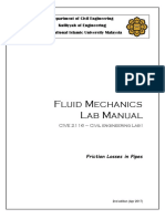 Fluid Mechanic Lab Manual