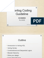 Verilog Coding Guideline: Author: Trumen