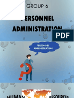 Personnel Administration