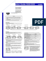 Operation Guide 3320/3352: About This Manual