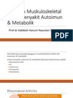 Kelainan Muskuloskeletal Akibat Penyakit Autoimun & Metabolik