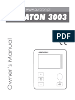 Manual AURATON 3003 en