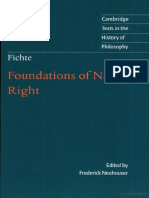 Johann Gottlieb Fichte - Foundations-Of-Natural-Right