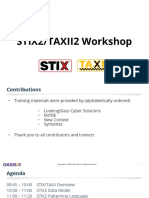 FIRST STIX2-TAXII2 Workshop June 2018