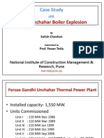 Case Study - Boiler Explosion