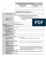 Detailed Science Lesson Plan: Grade Level Quarter / Domain Week & Day No. Page No