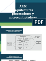 ARM Arquitecturas Procesadores y Microcontroladores