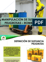 Manipulacion de Sustancias Peligrosas - Rombo NFPA