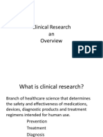 Introduction To Clinical Research by Sath