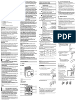 Wrist Blood Pressure Monitor: HEM-6161 Instruction Manual