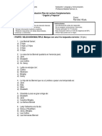 Prueba Libro Orgullo y Prejuicio