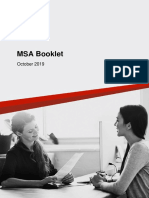 MSA Booklet October 2019 - 0 PDF