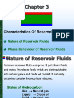 Nature of Reservoir Fluids Phase Behaviour of Reservoir Fluids