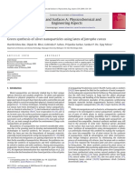 Green Synthesis of Nanoparticles