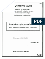 1.2 La Chirurgie Parodontale