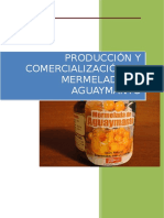 Produccion y Comercializacion de Mermelada de Aguaymanto