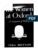 Women at Oxford by Vera Brittain