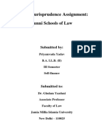 Islamic Jurisprudence Assignment:: Sunni Schools of Law