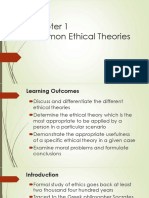 1 Common Ethical Theories