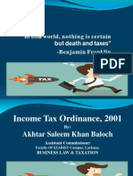 Income Tax Ordinance, 2001