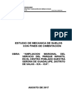 Informe de Suelos