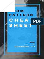 Drum Programming Cheat Sheet