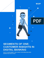 Segments of One Customer Insights in Digital Banking