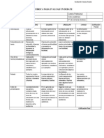 Rubrica para Evaluar Un Debate