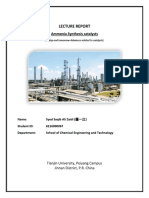 Ammonia Synthesis Catalysts