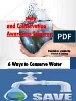 Water Safety and Conservation Awareness Seminar