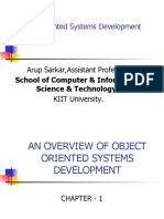 CH-1 (Oosd) - An Overview of Object Oriented Systems Development